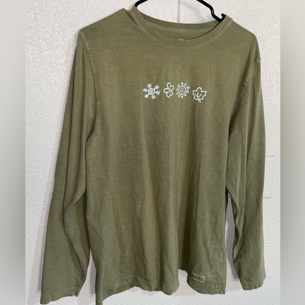 Life is Good Long Sleeve Tee